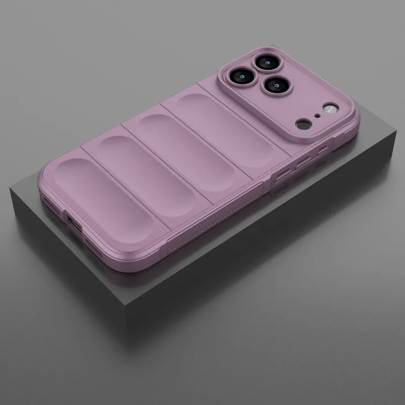 Funda For iPhone 17 Pro Max Soft Silicone Shockproof Bumper Phone Case For iPhone17 Pro Air 17Pro Max Lens Protection Back Cover