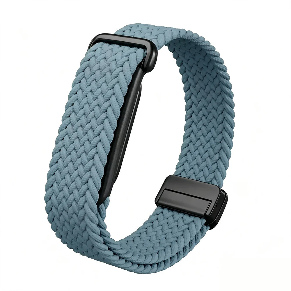 Magnetic Nylon Watch Strap for Google Fitbit Air Braided Replacement Bracelet Watch Band for Fitbit Air Sport Loop Correa Belt