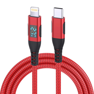 LAIHONEN USB C to Lightning 10 feet about 3 meters stepsynchronizer equipped with LED display MFi Certified for iPhone14 Pro Max