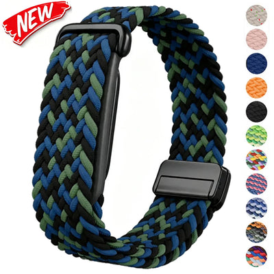 Magnetic Nylon Watch Strap for Google Fitbit Air Braided Replacement Bracelet Watch Band for Fitbit Air Sport Loop Correa Belt