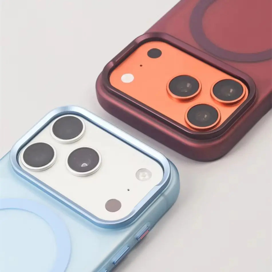 For iPhone 17 16 15 18 Pro Max Air Business Simple Frosted Clear For Magsafe Case Shockproof Magnetic Charge Thin Hard Cover