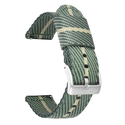 18mm 20mm 22mm 24mm Nylon Weave Strap Men Women Sport Quick Release Bracelet for Seiko Omega for Huawei Samsung Smart Watch Band