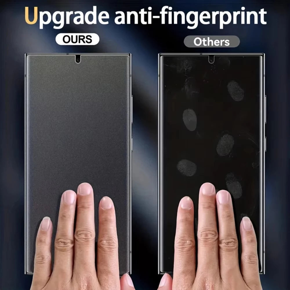1-3PCS Privacy Matte Ceramic Membrane For Samsung S25 Ultra S24 S21 Plus S22 5G S23 FE S20 FE M52 M53 M31S Screen Protector Film