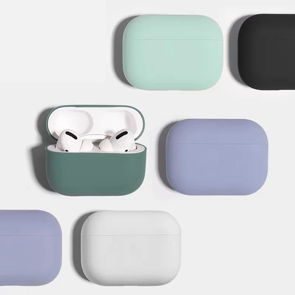 Protective Case For AirPods Pro 2 2nd Silicone Cover For Apple AirPods Pro2 Sleeve Cases Dustproof Headphone Coque With Hook