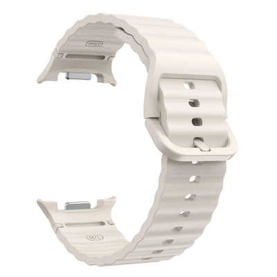 Official Silicone Strap for Samsung Galaxy Watch 9/8 40mm 44mm Sports Replacement Wristband for Galaxy Watch 8 Classic 46mm Band