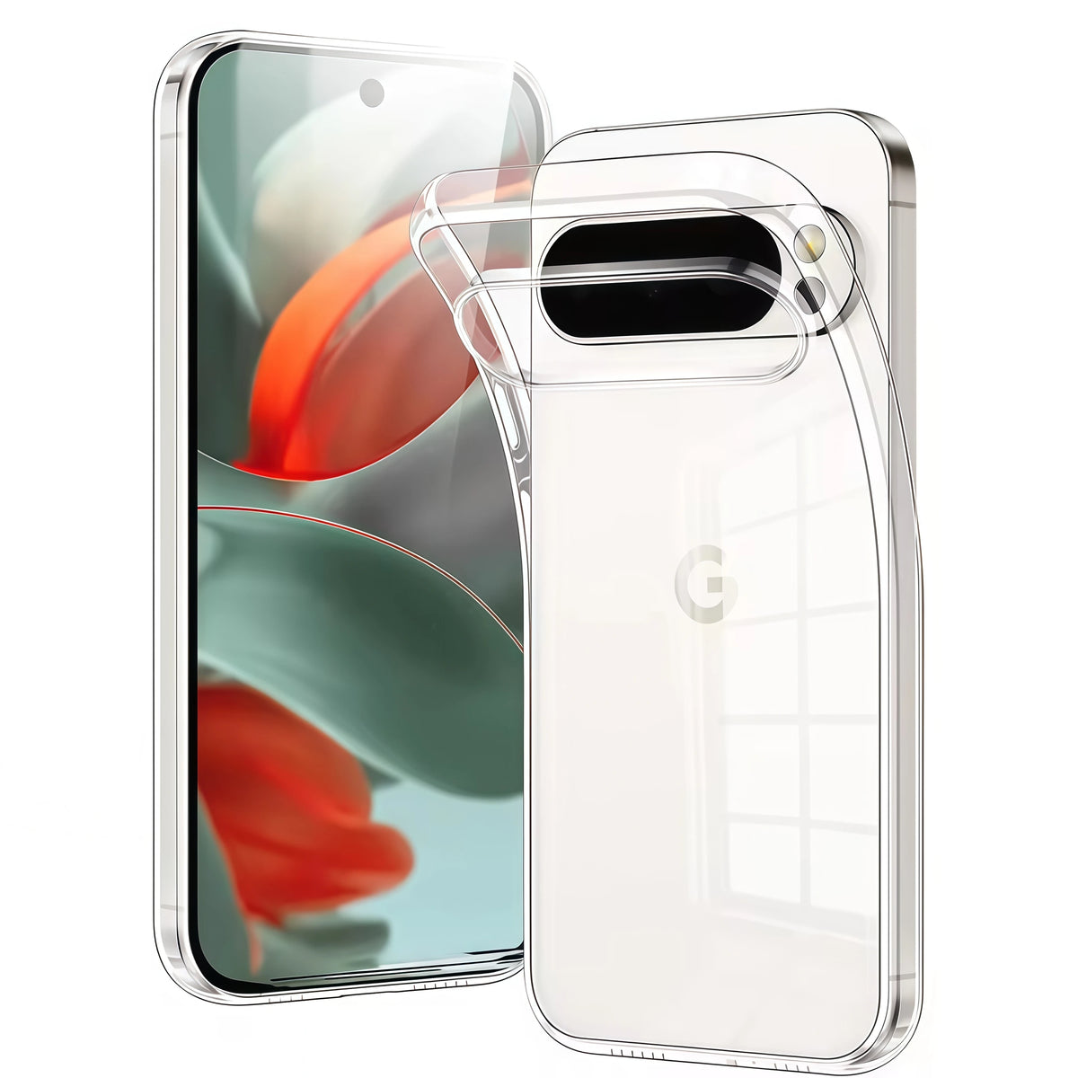 Transparent Soft TPU Silicone Case For Google Pixel 10 9 Pro XL 8 7 6 Pro 9a 8a 7a 6a Clear Phone Back Cover