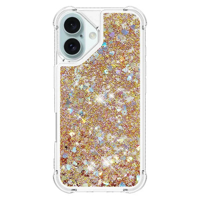 Bling Moving Liquid Floating Sparkle Colorful Glitter TPU Protective Case For Google Pixel 9 Pro XL 8 9A 8A 7A Waterfall Cover
