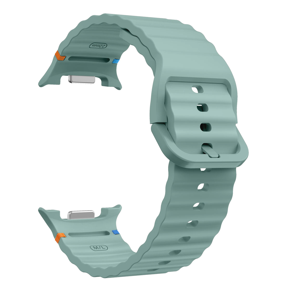 Official Silicone Strap for Samsung Galaxy Watch 9/8 40mm 44mm Sports Replacement Wristband for Galaxy Watch 8 Classic 46mm Band