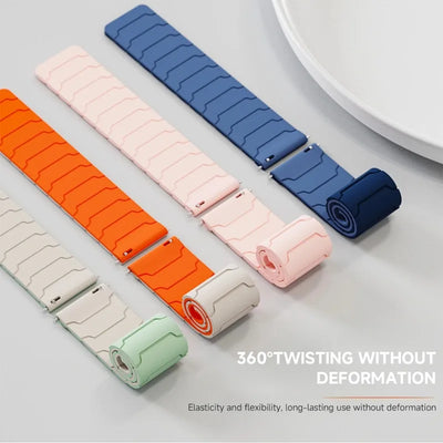 Silicone Strap+Case for Xiaomi Redmi Watch 5 Active/5Lite Magnetic Band Full Cover Bumper for Redmi Band 5 Lite Shell Bracelet