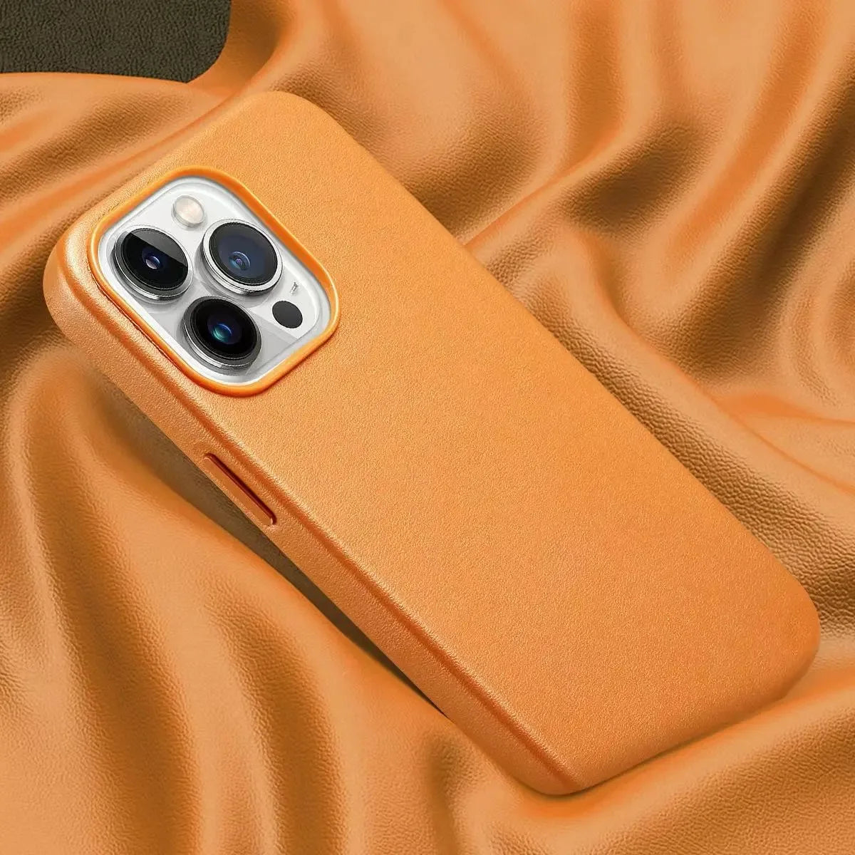 Official 1:1 for Apple Magsafe Leather Case for IPhone 16 15 14 13 17 Pro Max Case Original Wireless Charging Magnetic Cover