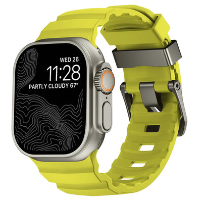 Trail Silicone Band for Apple Watch Ultra 4 3 2 49mm Strap 46mm 45mm 44mm Sport Bracelet iWatch Series 12 11 10 Ultra 9 8 7 SE3