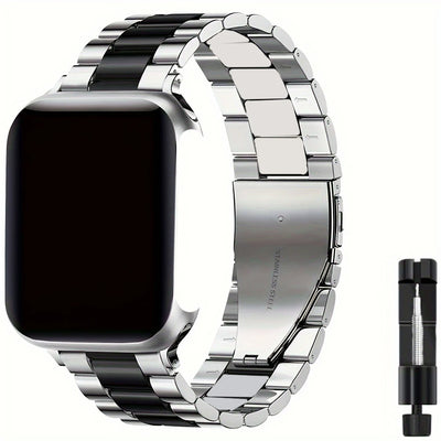Stainless Steel Strap For Apple Watch Band Series 12/11/10/9/8/7/6/5/SE 3 Metal Bracelet For iWatch Ultra 4 49mm 45mm 44mm 46mm