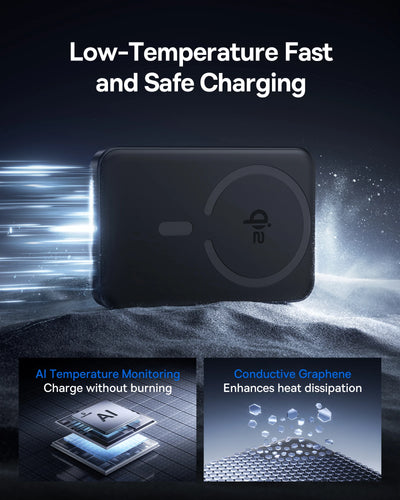 Baseus Qi2 Magnetic Power Bank 10000mah 15W Wireless Charging 22.5W Wired Charge Qi2-Certified for iPhone 16 15 14 13 12 Pro Max