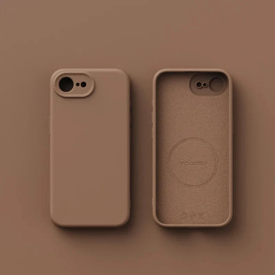 Luxury Magnetic Original Soft Liquid Silicone Phone Case For iPhone 17E 16E Shell For Magsafe Matte Skin Feel Back Cover Funda