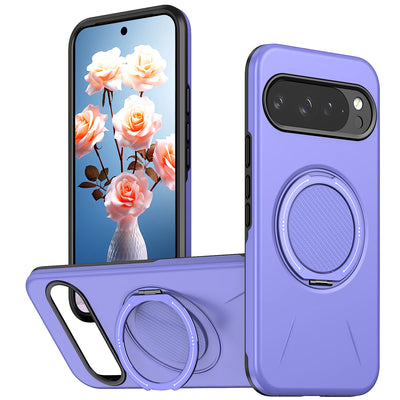360° Magnetic Bracket Phone Case For Google PIXEL 10 9 11 Pro XL 9A 10ProXL For Magsafe Shockproof Stand Holder Cover Funda