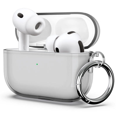 (Clear Pink) For AirPods Pro 3 Earphone Case Accessories For AirPods Pro 3rd Generation Protective Case Cover 2026 with Keychain