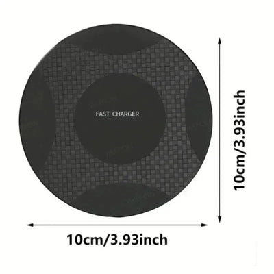 15W Fast Wireless Charger Pad For iPhone 17 16 15 14 13 Pro Max For Samsung Galaxy S25 Xiaomi Wireless Charging Station Chargers