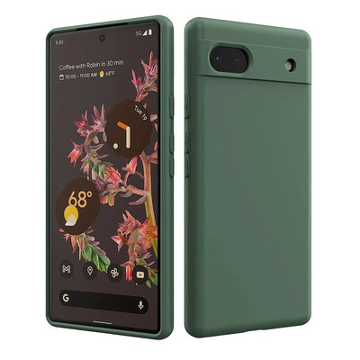 For Google Pixel 7 7A 8A Case Liquid Silicone Soft Cover For Google Pixel 6A 6 8 9 Pro XL 9A 9Pro XL 4A 4G 5 5G Phone Case