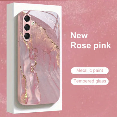 For Samsung S26 Ultra Case Samsung A57 5G A56 A37 A17 A55 A54 S25 Ultra S23 S26 S24 Plus A53 A36 Tempered Glass Phone Case Cover