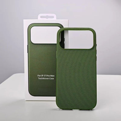 Original Technology Woven Magnetic Case For iPhone 18 17 16 15 14 13 Pro Max Fundas For Magsafe Wireless Charger Official Cover