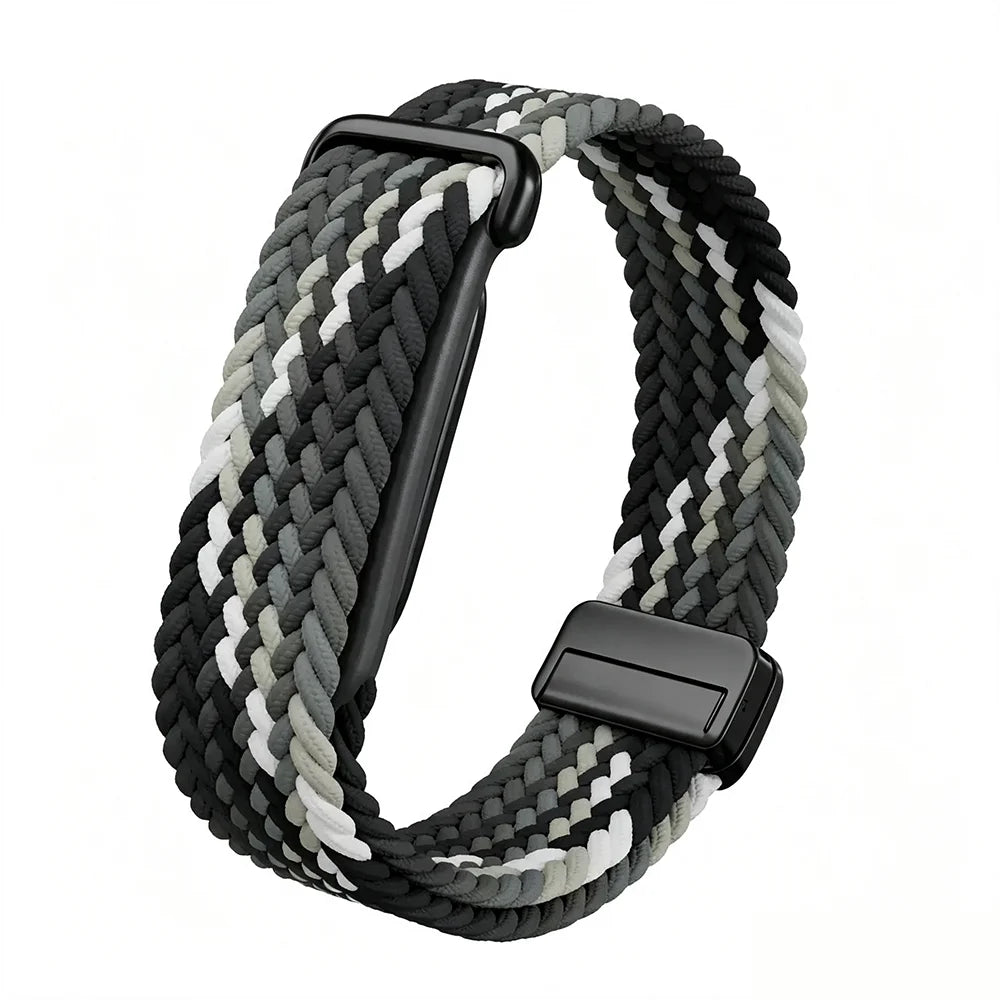 Magnetic Nylon Watch Strap for Google Fitbit Air Braided Replacement Bracelet Watch Band for Fitbit Air Sport Loop Correa Belt