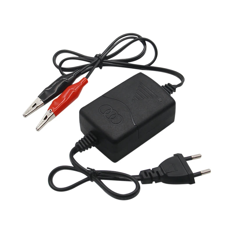 12V 1300mA Car Battery Charger Rechargeable Lead Acid Battery Charger Intelligent Repair Charger For Car Truck Motorcycle