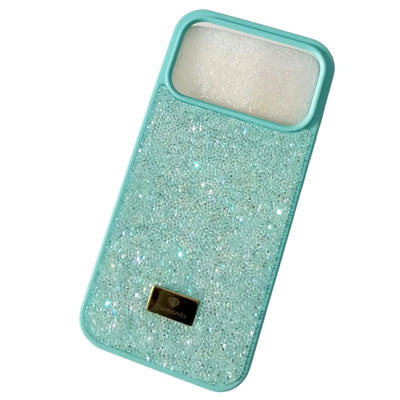 Gold Diamond Bling Multicolored Rhinestones Case For iPhone 17 16 15 14 Plus+ 13 12 Pro Max 17e 16e Air Glitter Protection Cover