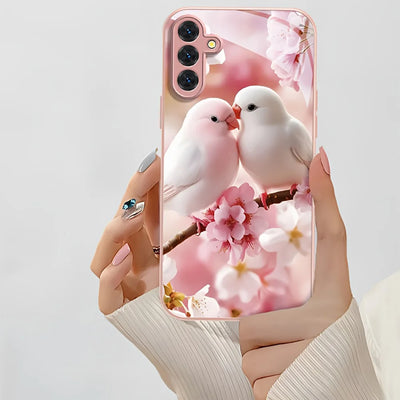 For Samsung S26 Ultra Case Samsung A57 5G A56 A37 A17 A55 A54 S25 Ultra S23 S26 S24 Plus A53 A36 Tempered Glass Phone Case Cover