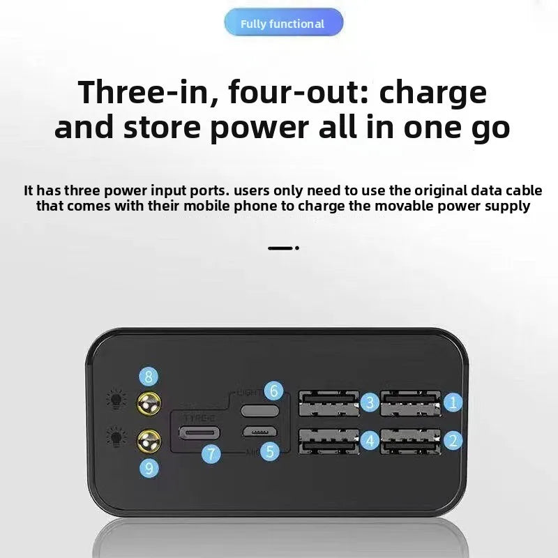 50000mAh Power Bank Portable Charging Station PowerBank 10000/20000/30000mAh PowerBanks Power Stations