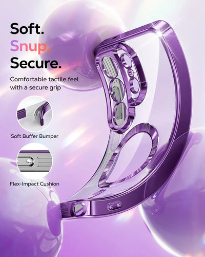 Magnetic Protective Case for Samsung Galaxy S26 Ultra S25+ MagSafe Detachable Flash Card And Wristband Lens Protective Case