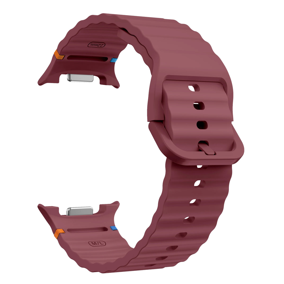 Official Silicone Strap for Samsung Galaxy Watch 9/8 40mm 44mm Sports Replacement Wristband for Galaxy Watch 8 Classic 46mm Band