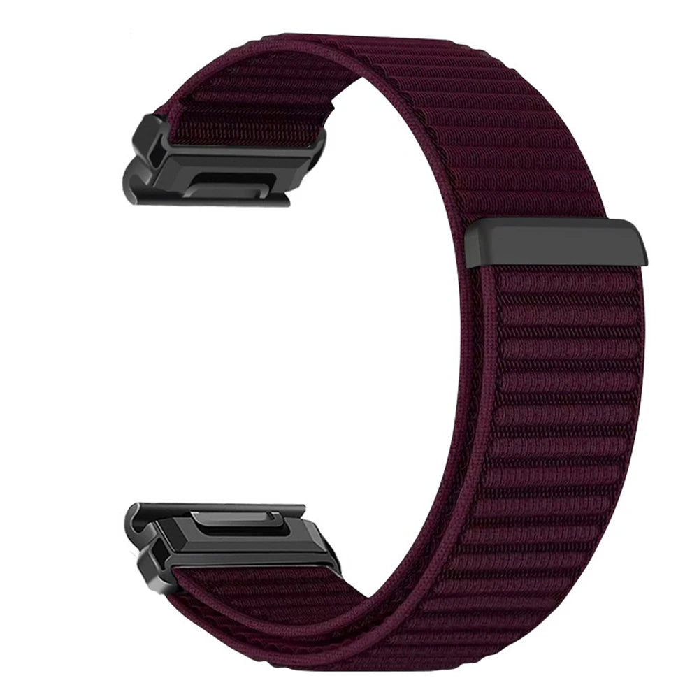 Quick Fit 26/22/20mm Nylon Strap for Garmin Tactix 8 Fenix 8 43/47/51mm 7 Pro 7S 7X 6S 6X 6 5 5S Bracelet Correa Instinct 3 Band