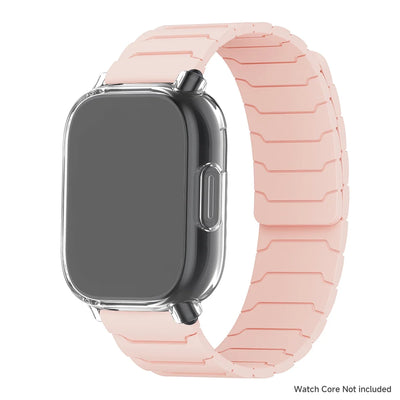 Silicone Strap+Case for Xiaomi Redmi Watch 5 Active/5Lite Magnetic Band Full Cover Bumper for Redmi Band 5 Lite Shell Bracelet
