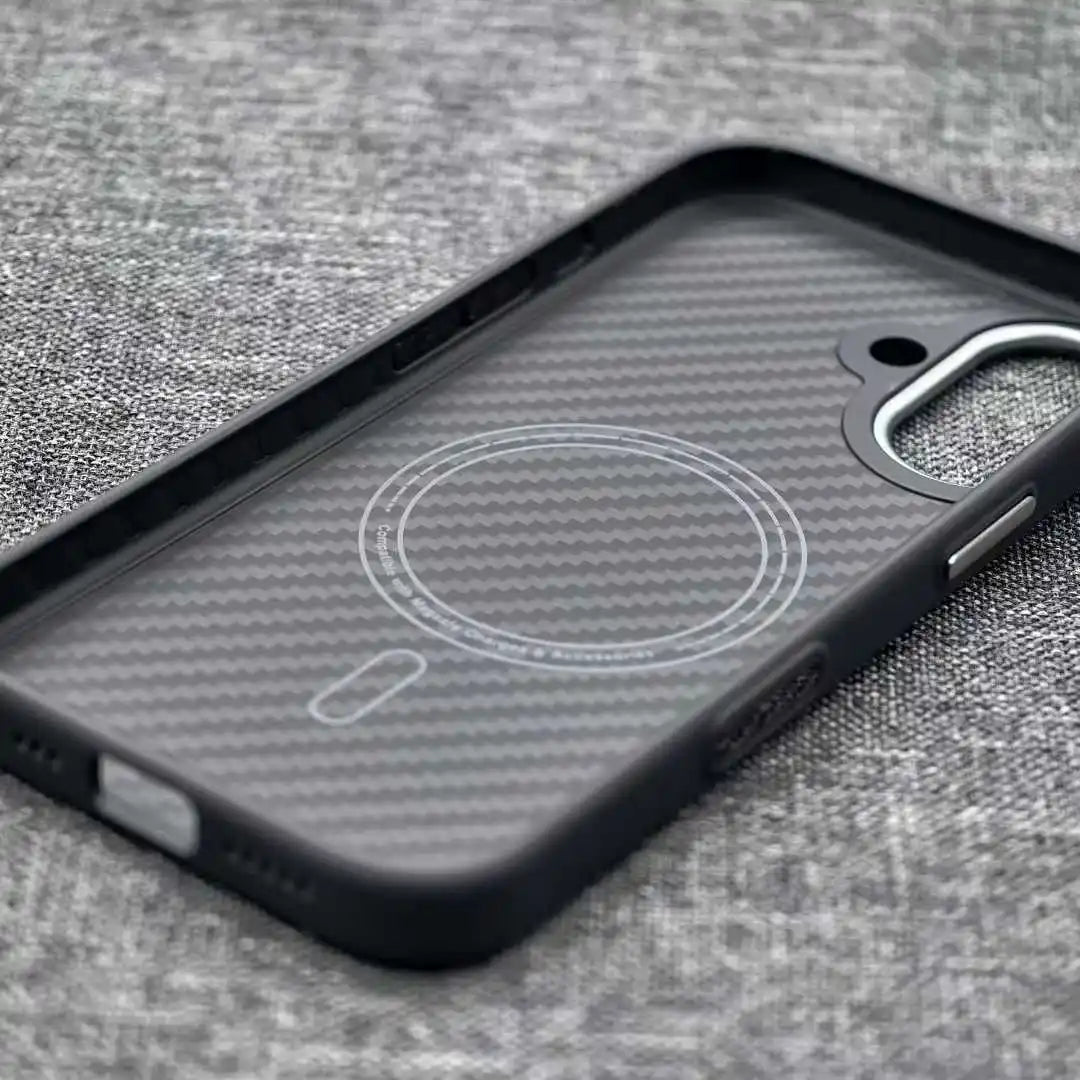 AKATIP For iPhone 17 PRO Max Carbon Fiber TPU Lightweight Magnetic 17, 17 Pro, 17 Air Protective Cover