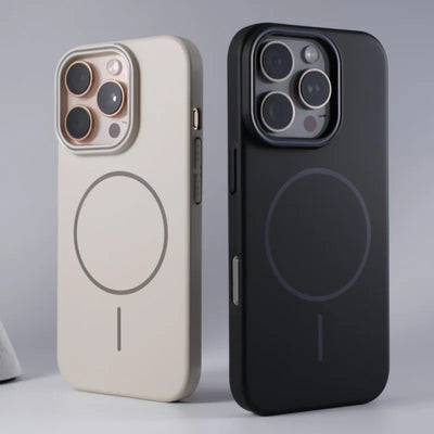 Luxury Original Hard PC For Magsafe Case for iPhone 17 Air 16 15 14 Plus 13 12 Mini 11 Pro Max Shockproof Matte Magnetic Cover