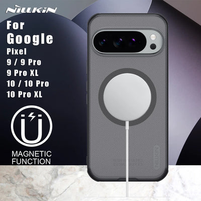 For Google Pixel 10 Pro XL/10 Pro/10/9 Pro XL/9 Pro/9 5G Nillkin Case Frosted Pro Magnetic Adapt Magsafe Matte full Back Cover