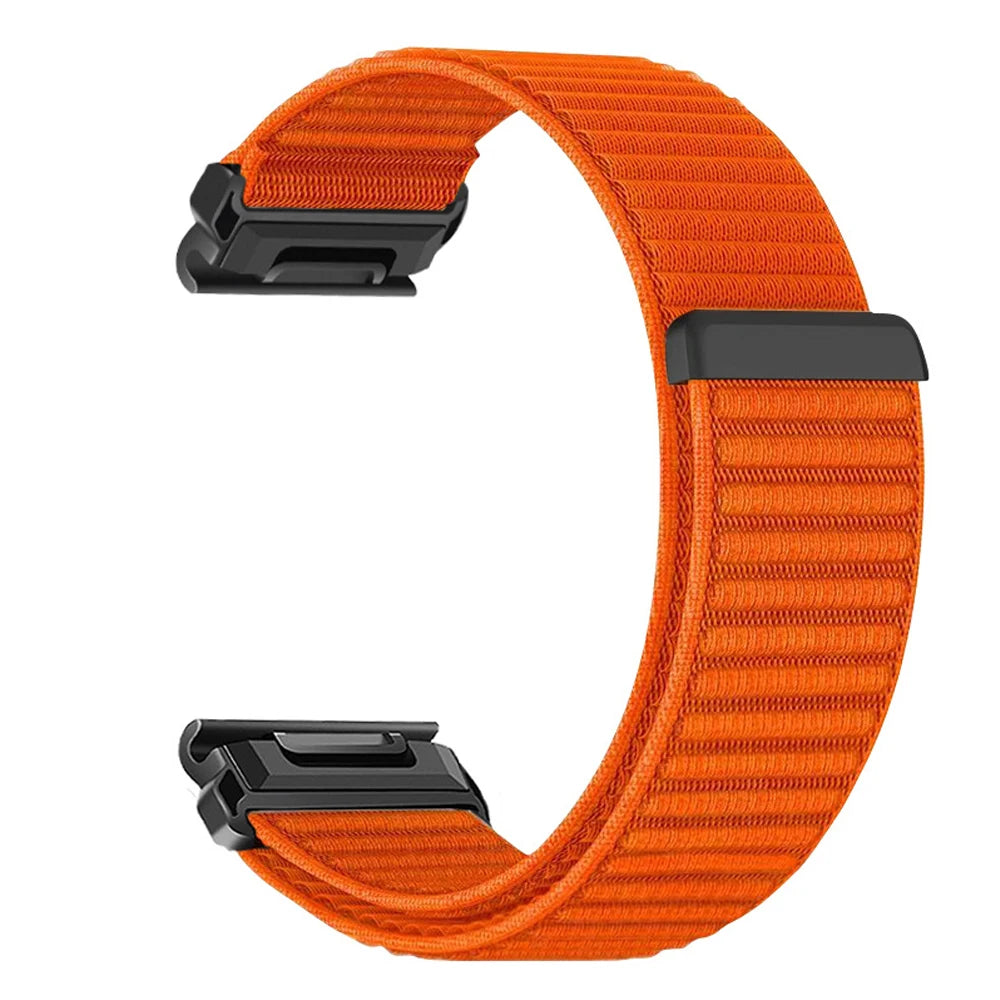 Quick Fit 26/22/20mm Nylon Strap for Garmin Tactix 8 Fenix 8 43/47/51mm 7 Pro 7S 7X 6S 6X 6 5 5S Bracelet Correa Instinct 3 Band