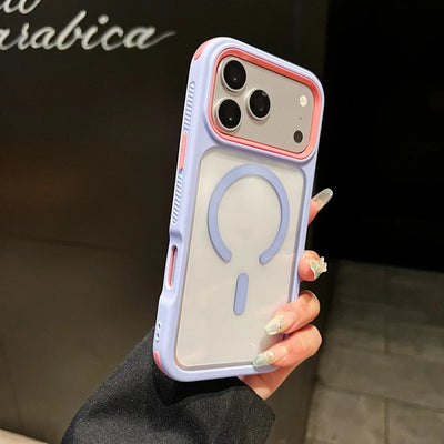 Original Transparent Shockproof For Magsafe Case For iPhone 18 17 Air 16 15 14 13 12 11 Pro Max Magnetic Wireless Charge Cover