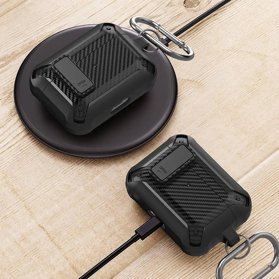 Luxury Switch Case For Apple Airpods Pro 1st 2nd generation Shockproof Cover For Air Pods 3 2 1 Cases Accessories with Keychain