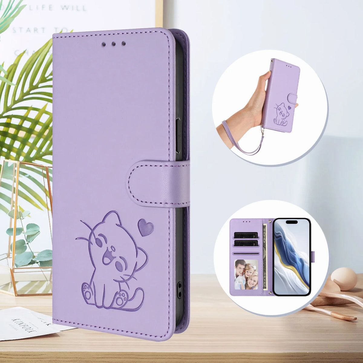 Case on For Samsung Galaxy S10 S9 S8 Plus S10E Lite S7 Edge Phone Case Wallet Flip Phone Cover Luxury Leather Card Holder Fundas