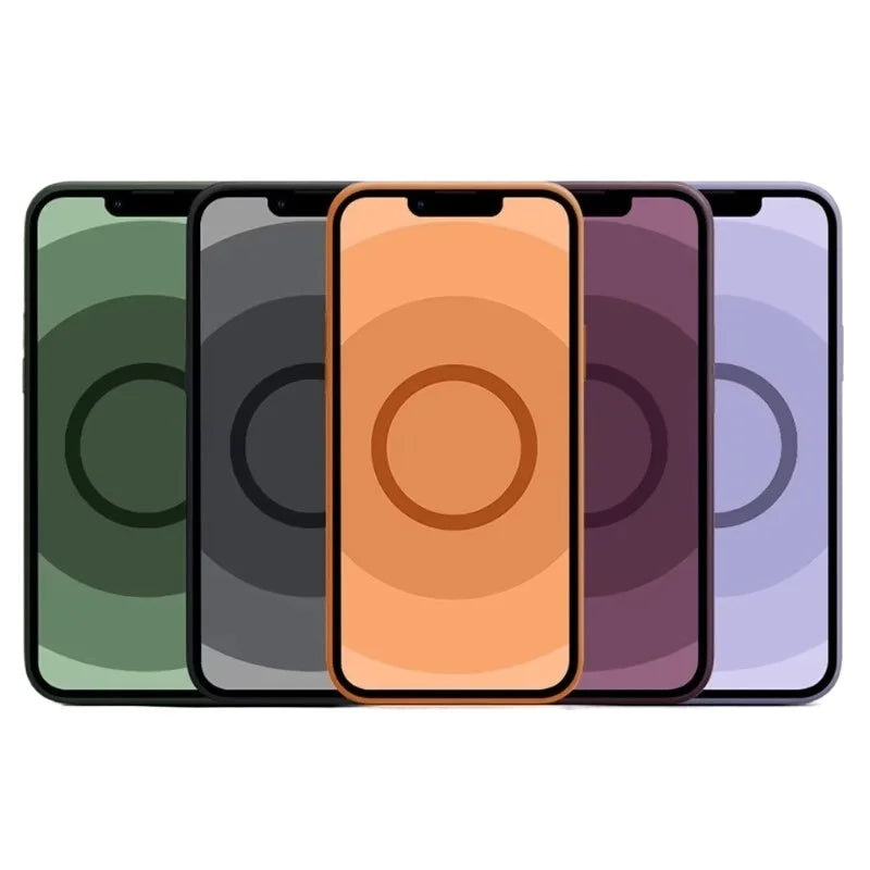 Official 1:1 for Magsafe Leather Case for IPhone 17 Pro 17 16 15 14 Pro Max Orginal Magnetic Animation Cover Anti-drop Case