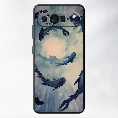 Case for Google Pixel 10A 7a 6a 9a 6 7 8 Pro 8a 10 9 Pro XL Funda Phone Cover Ocean Shark