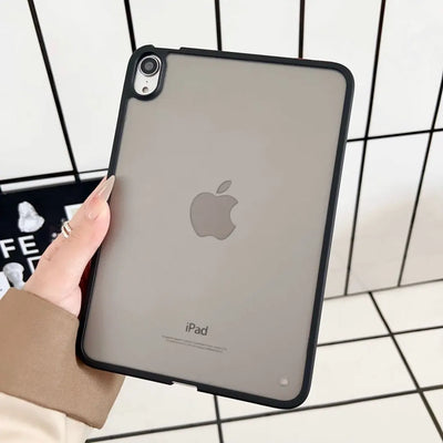 For iPad A16 11th Case iPad 12th A19 10th Air11 13 M4 M3 Air4 5 10.9 10.2 10.5 Matte Transparent Tablet Case Pro11 12.9 13 M5 M4