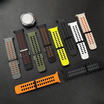 Ocean Strap for Samsung Galaxy Watch Ultra 2 Sports Silicone Band for Galaxy Watch 9-8-7 Ultra 47mm Official Original Wristband