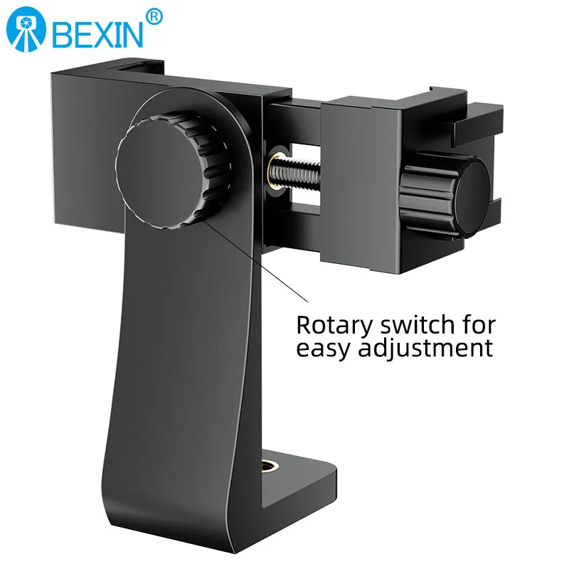 Tripod Mount Universal 360 Degree Mobile Phone Clip With 1/4"Screw Mobile Phone Clip Tripod Mount Adapter Adjustable For iphone