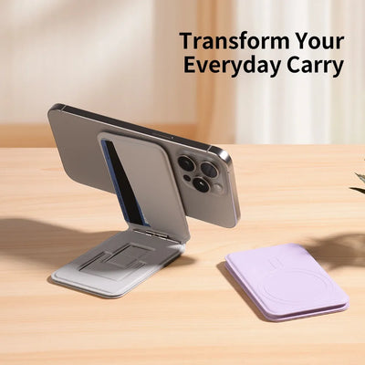 Phone Magnetic Stand Holder For iPhone 15 14 13 12 11 Pro Max Plus Desktop Magnetic Phone Folding Stand Magsafe Holder For Apple
