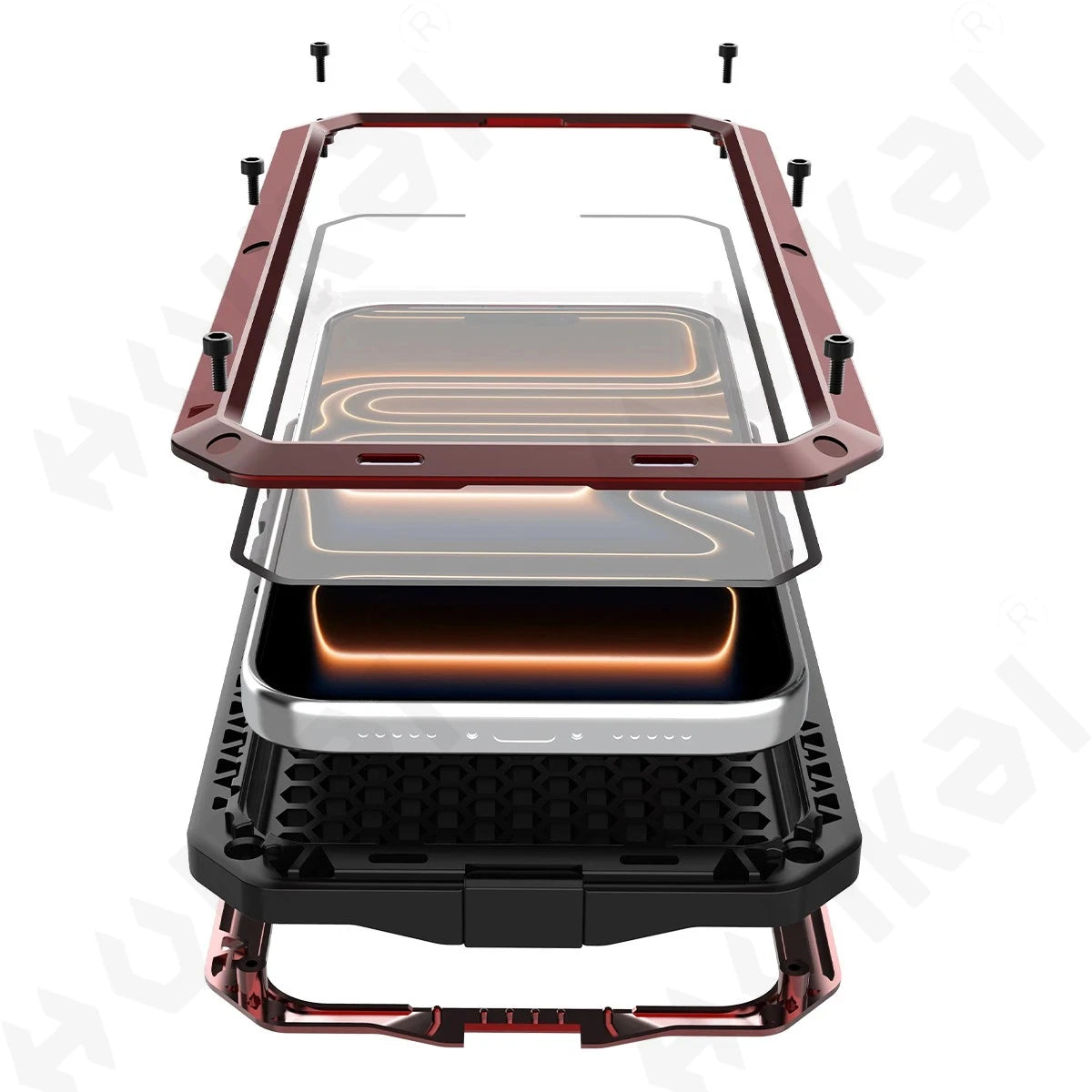 Case For iPhone 18 17 16 15 14 13 12 11 Pro Max XS XR Plus SE Metal Heavy Duty 360 Full Body Shockproof Armour Protective Cover