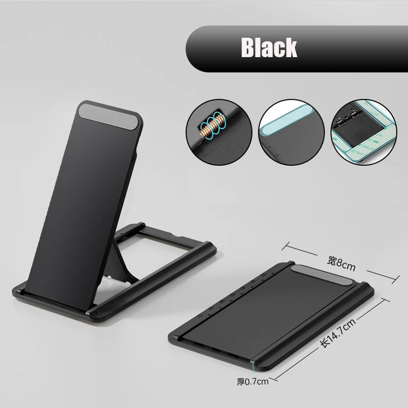 Portable Tablet Stand Foldable Storage Portable Sticky Creative Tablet Bracket for Ipad Desktop E-Reader Bracket Tablet Holder